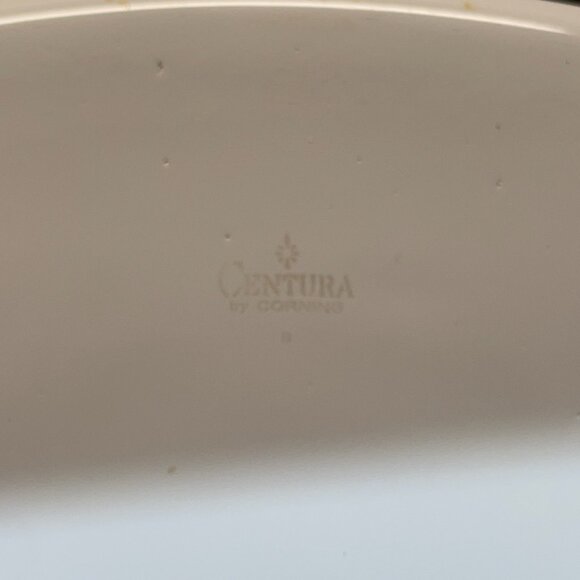 Vintage 70s Centura by Corning Just White Casserole Dish w/ Pyrex A9C Lid RARE - Picture 5 of 9
